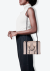 SMALL CANVAS WOODY TOTE
