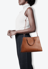 LEATHER SATCHEL BAG