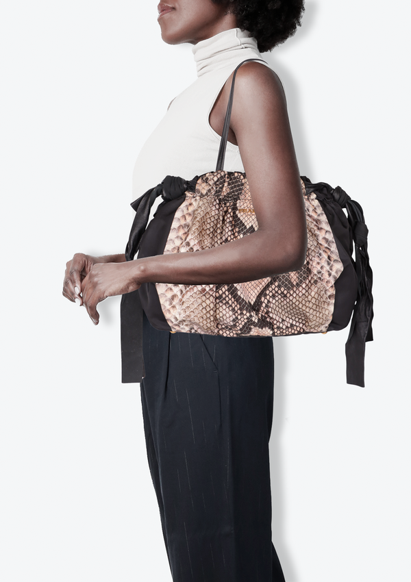 PYTON TOTE BAG