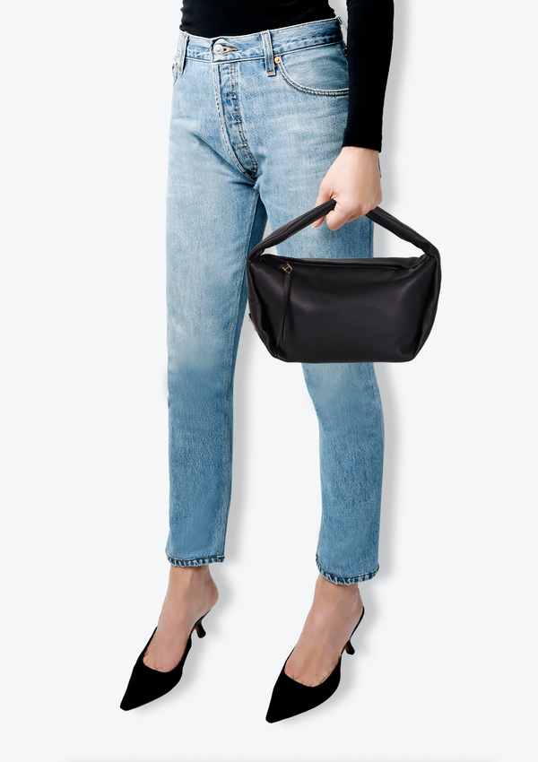 LEATHER HOBO BAG