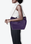 LEATHER CHAIN TOTE BAG