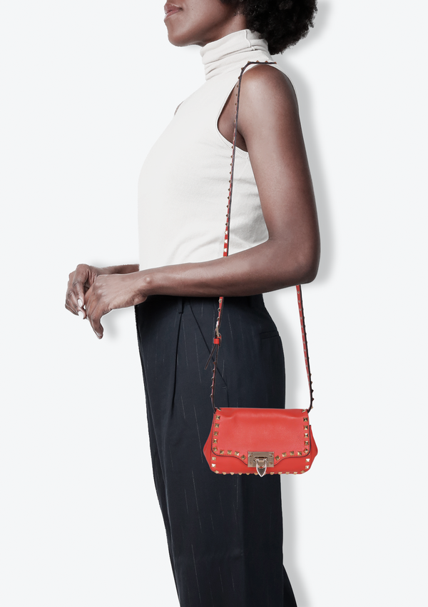 MINI ROCKSTUD FLIP LOCK BAG
