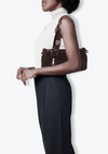 SUEDE SHOULDER BAG