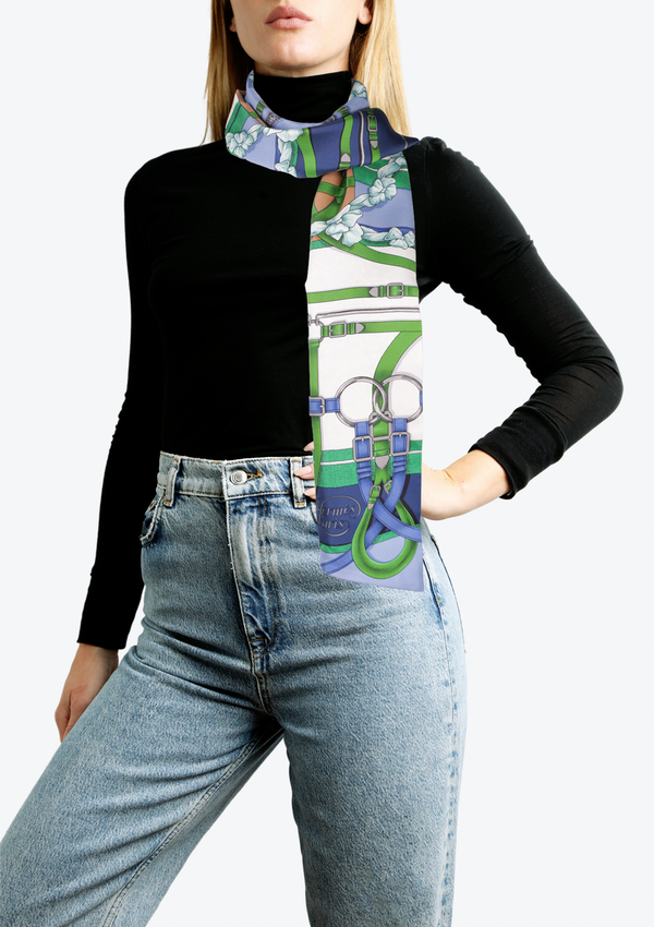 GRAND MANEGE FLEURI SILK TWILLY