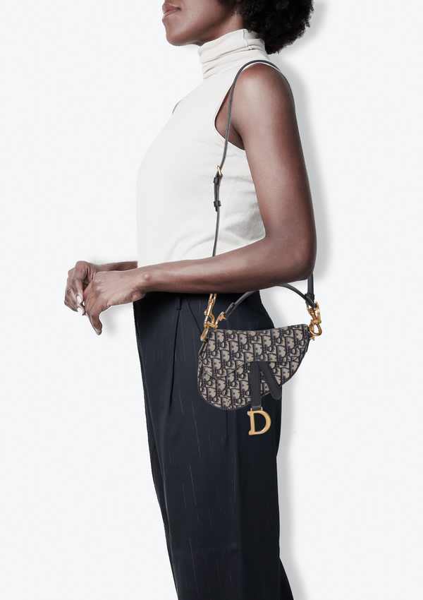 MINI OBLIQUE SADDLE BAG