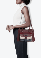 BROGUES TASSEL BANNER TOTE