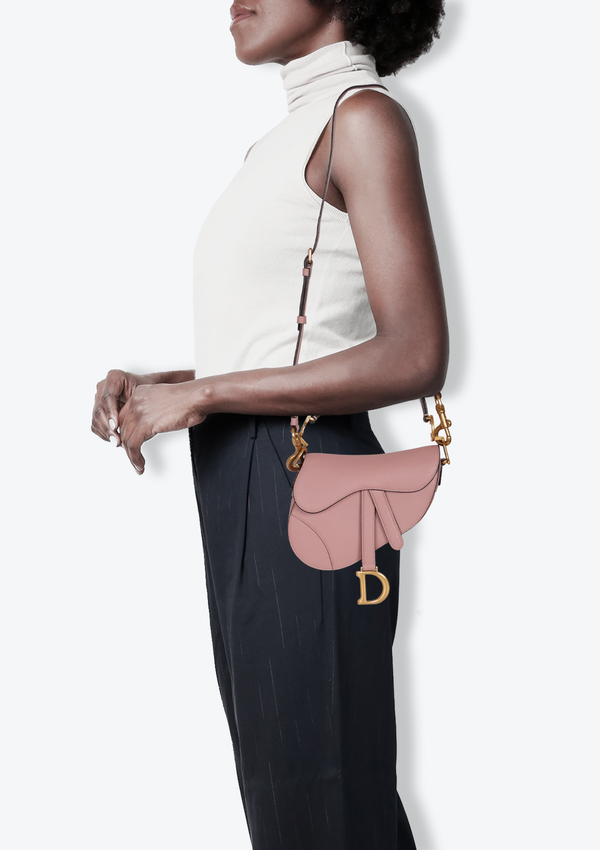 SMALL LEATHER SADDLE BAG