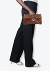 MOTOCROSS COVERED BROGUES CLUTCH