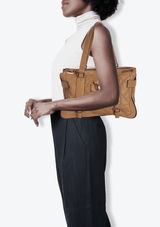 LEATHER SHOULDER BAG