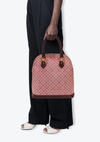 MONOGRAM MINI LIN ALMA HAUT BAG