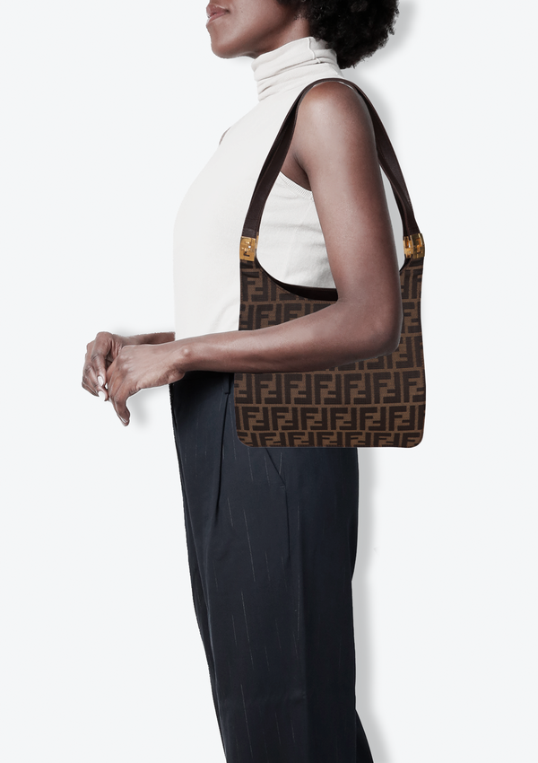 ZUCCA CANVAS SHOULDER BAG