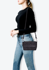 FF 1974 EMBOSSED MINI EXPANDABLE FLAP BAG