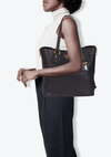 VITELLO DAINO SHOPPER ZIP
