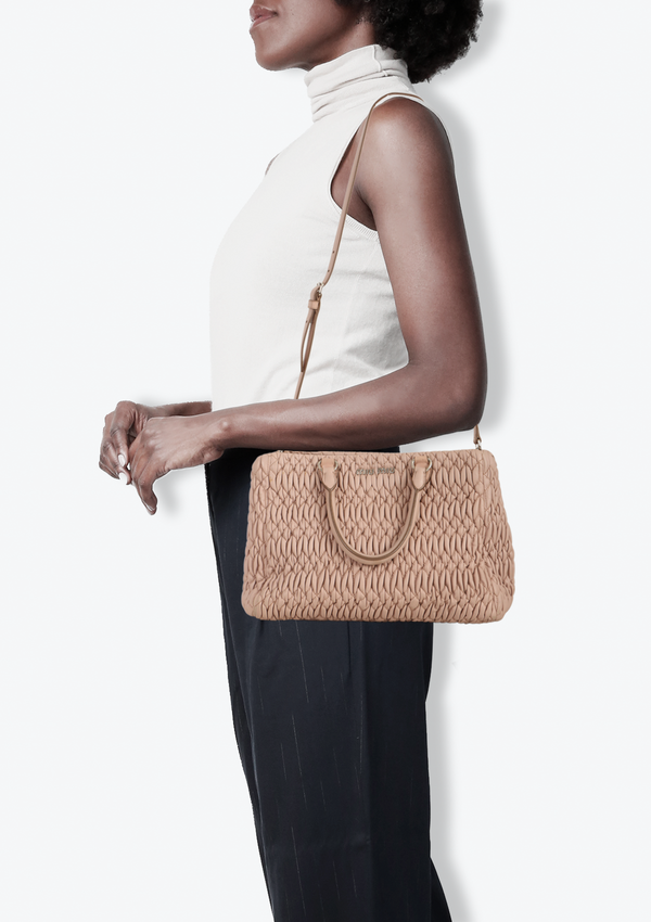 MATELASSÉ SHOULDER BAG