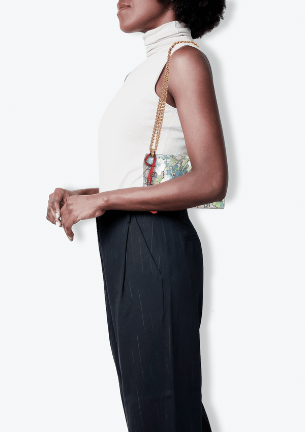 SMALL GG SUPREME BLOOMS PADLOCK