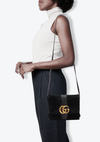 GG MEDIUM ARLI SUEDE BAG