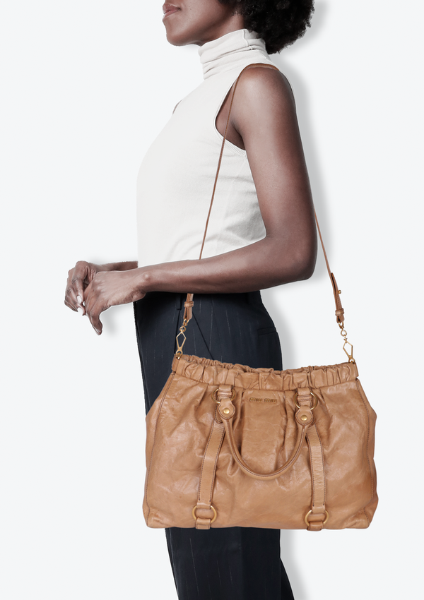VITELLO LUX SATCHEL BAG