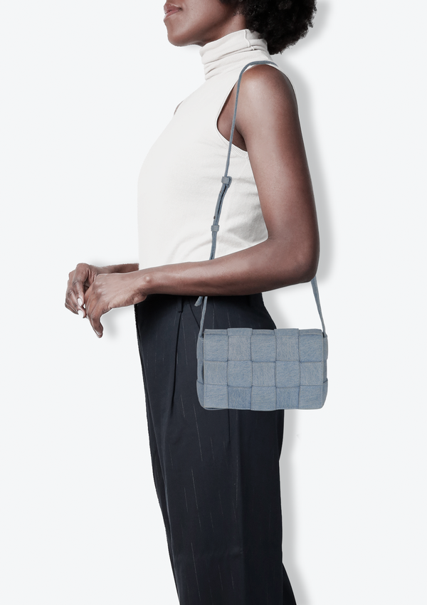 DENIM CASSETTE BAG