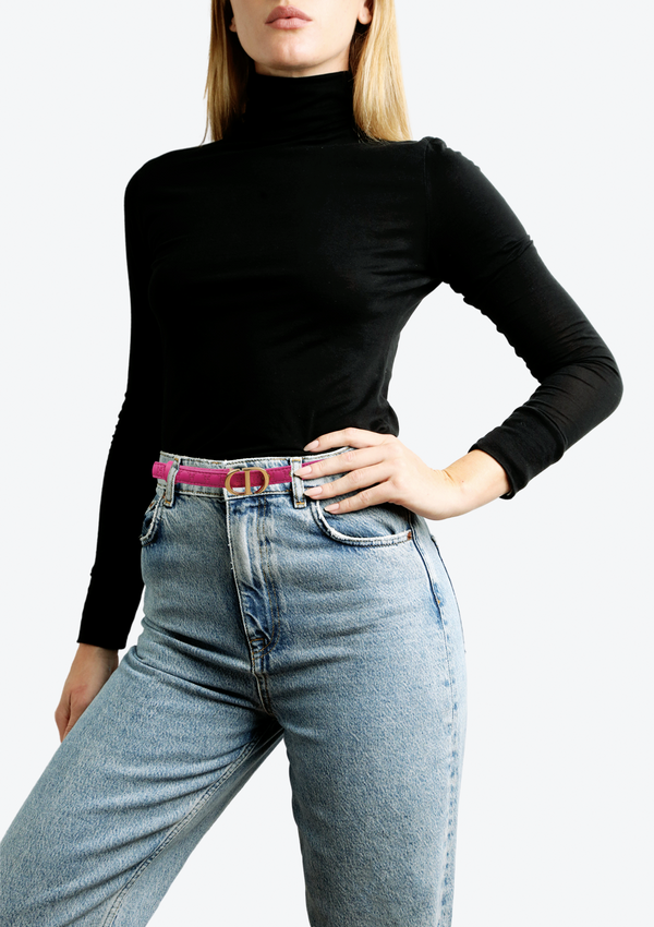 CD LEATHER BELT 65