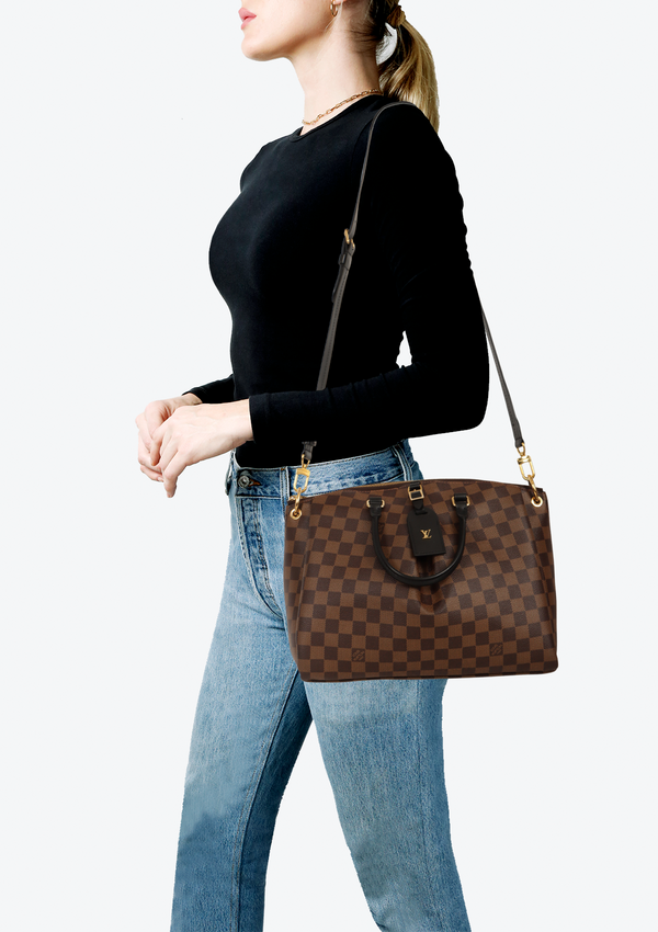 DAMIER ÉBÈNE ODEON TOTE MM