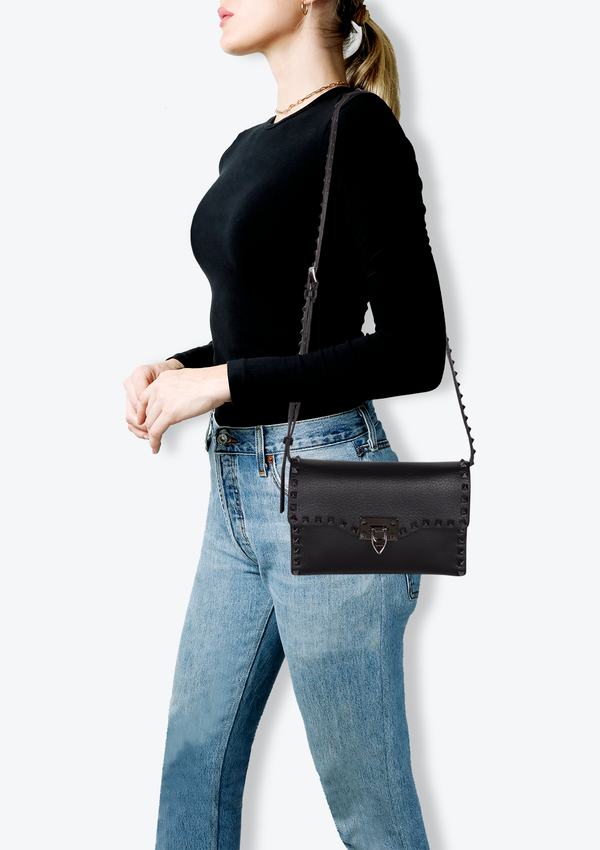 SMALL ROCKSTUD CROSSBODY BAG