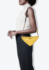 TRIANGLE LEATHER BAG
