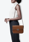 MEDIUM ROCKSTUD FLIPLOCK CROSSBODY BAG