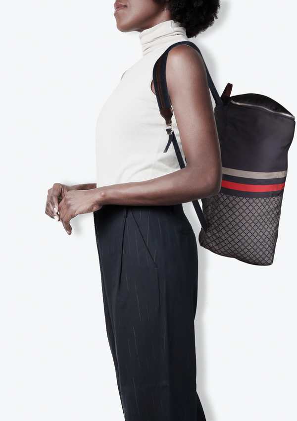 NYLON DIAMANTE BACKPACK