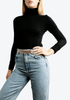 CROCODILE EMBOSSED BB BELT 75