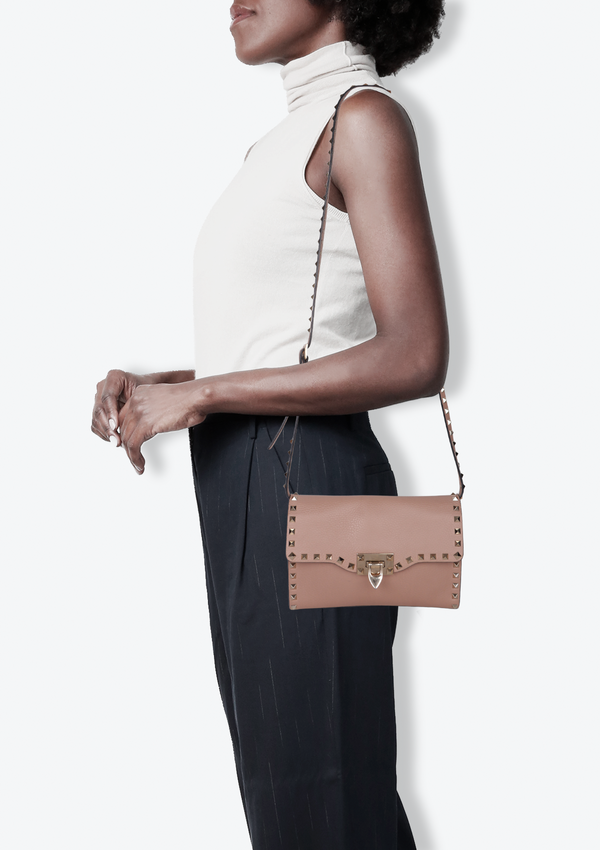 SMALL ROCKSTUD CROSSBDOY BAG