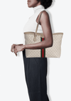 GG SUPREME MEDIUM OPHIDIA SHOPPING BAG