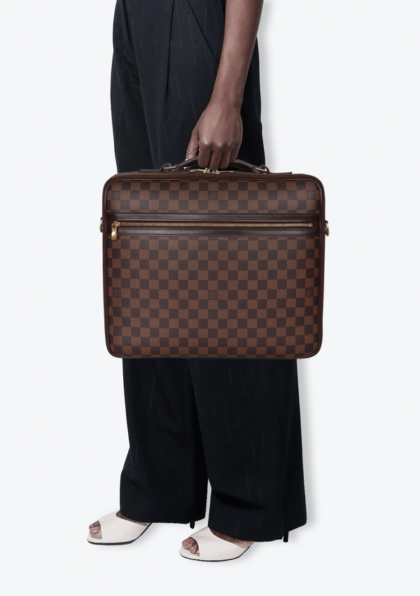 DAMIER ÉBÈNE PORTE-DOCUMENTS