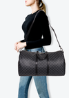 DAMIER GRAPHITE KEEPALL BANDOULIÈRE