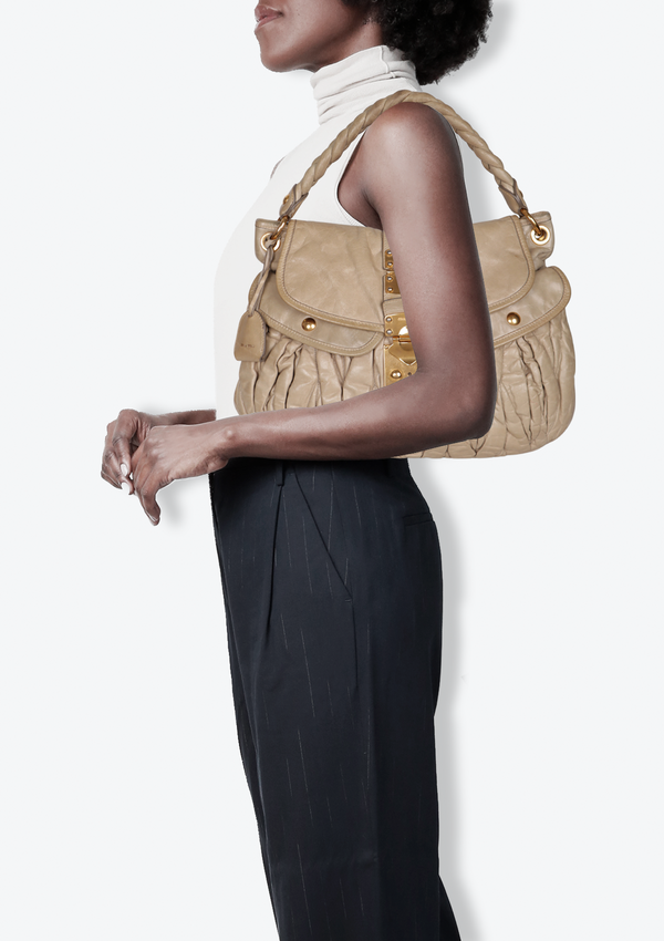 MATELASSE COFFER HOBO