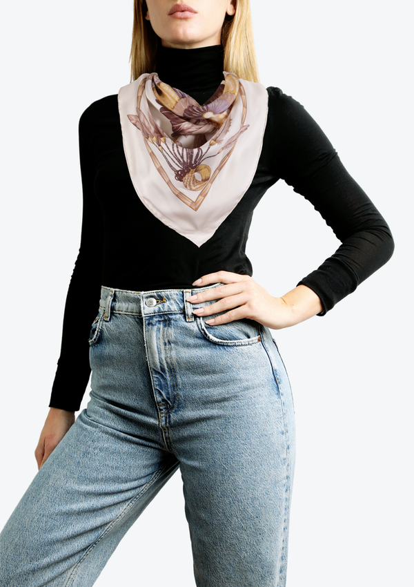 BRAZIL SILK SCARF 90