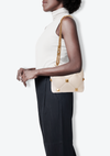 ROMAN STUD TOP HANDLE BAG