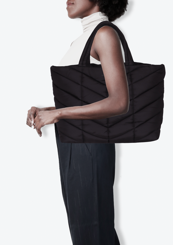 NYLON PUFFER TOTE
