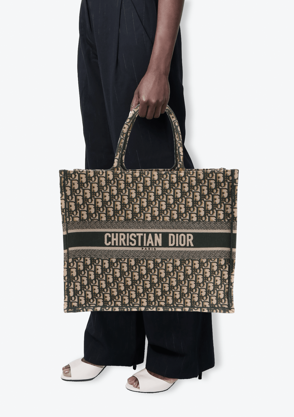 LARGE OBLIQUE BOOK TOTE