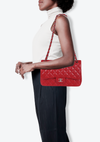 JUMBO CLASSIC DOUBLE FLAP LAMBSKIN