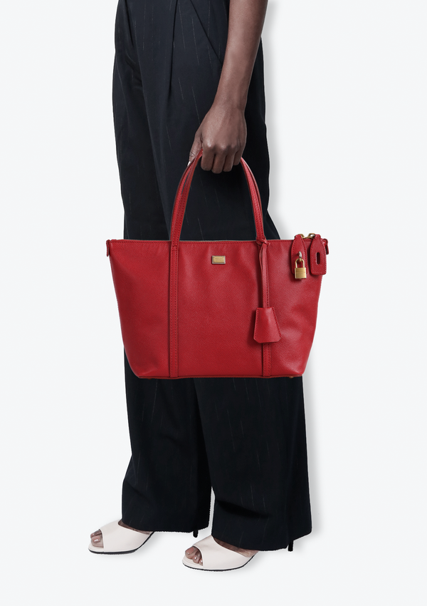 LEATHER MISS ESCAPE TOTE