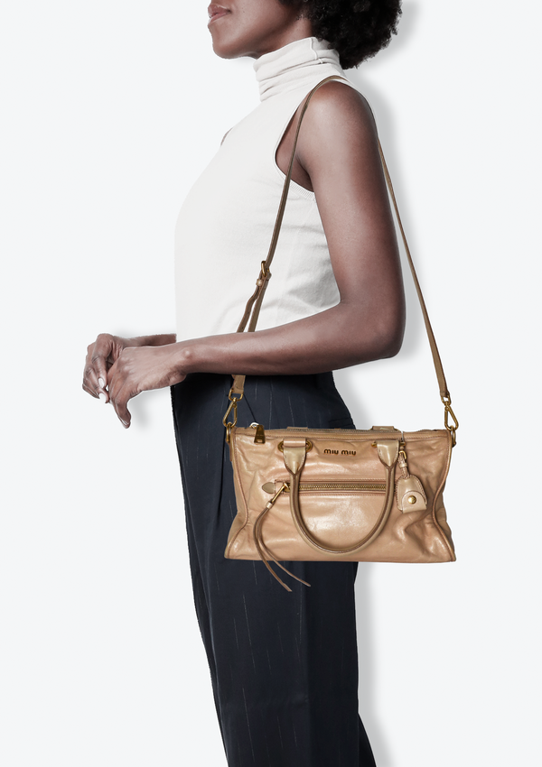 VITELLO SHINE SATCHEL