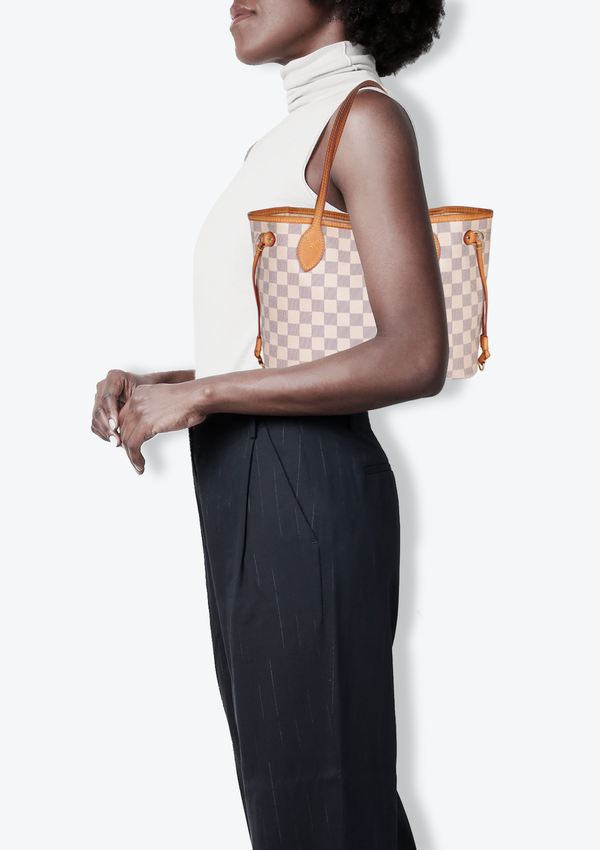 DAMIER AZUR NEVERFULL PM