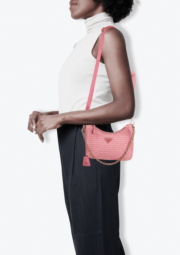 RE-EDITION 2005 RAFFIA BAG