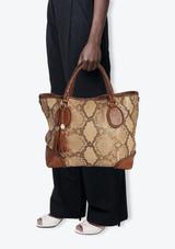 PYTHON MARRAKECH TOTE