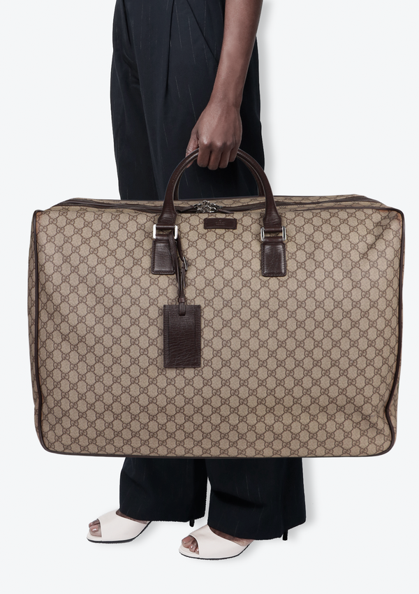 GG SUPREME TRAVEL DUFFLE BAG