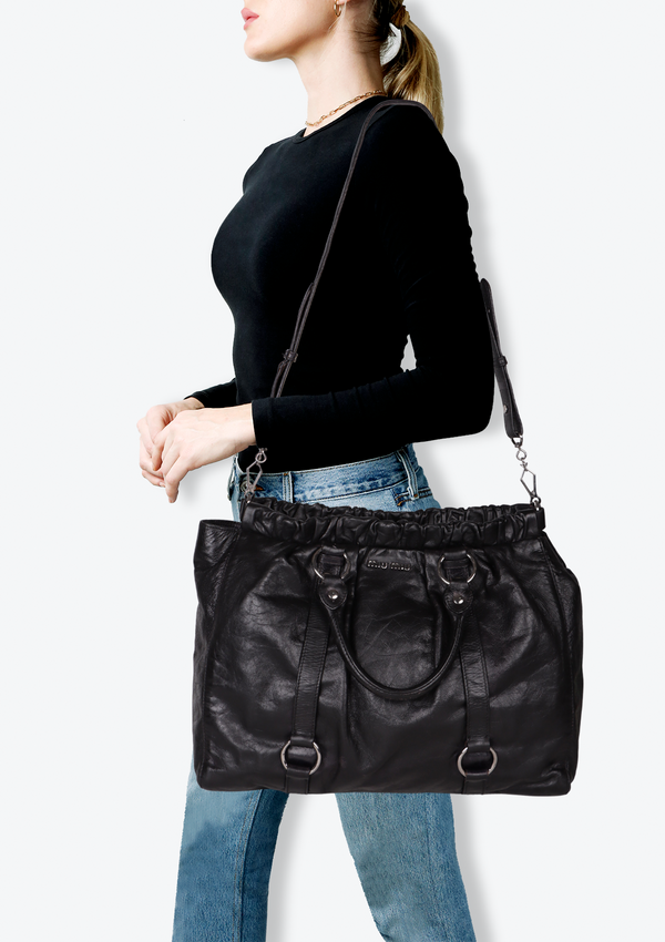 VITELLO LUX SATCHEL BAG