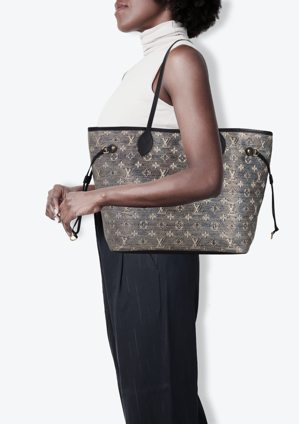 MONOGLAM NEVERFULL MM W/ POUCH
