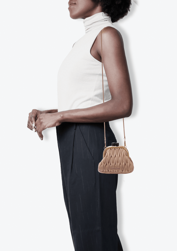 NAPPA MATELASSÉ MIU BELLE BAG