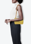 CRYSTAL ROMAN STUD TOP HANDLE BAG