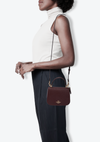 LEATHET TOP HANDLE BAG